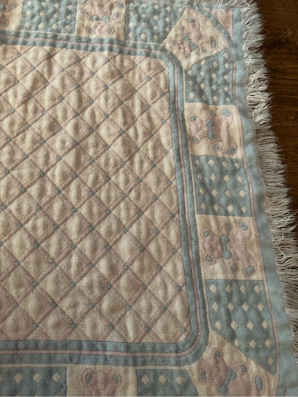 Vintage Baby Blanket